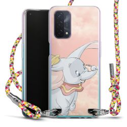 New Carry Case Transparent Stoff colourful/silber