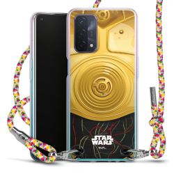 New Carry Case Transparent Stoff colourful/silber