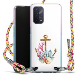 New Carry Case Transparent Stoff colourful/silber