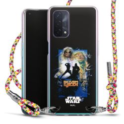 New Carry Case Transparent Stoff colourful/silber