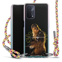 New Carry Case Transparent Stoff colourful/silber