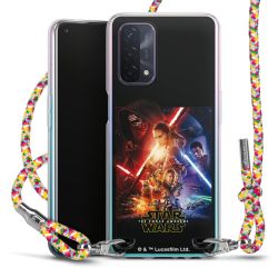 New Carry Case Transparent Stoff colourful/silber