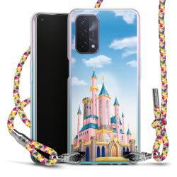 New Carry Case Transparent Stoff colourful/silber