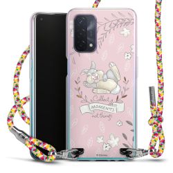 New Carry Case Transparent Stoff colourful/silber