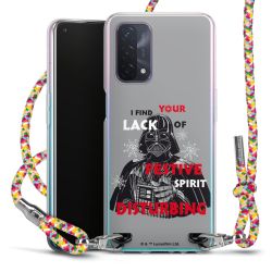 New Carry Case Transparent Stoff colourful/silber