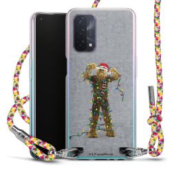 New Carry Case Transparent Stoff colourful/silber