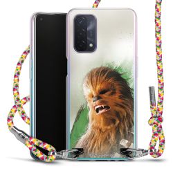 New Carry Case Transparent Stoff colourful/silber