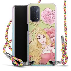 New Carry Case Transparent Stoff colourful/silber