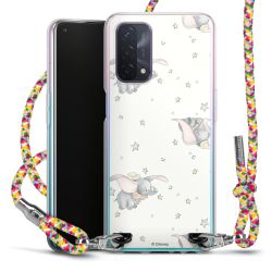 New Carry Case Transparent Stoff colourful/silber