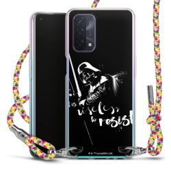 New Carry Case Transparent Stoff colourful/silber