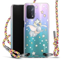 New Carry Case Transparent Stoff colourful/silber