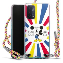 New Carry Case Transparent Stoff colourful/silber