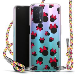 New Carry Case Transparent Stoff colourful/silber