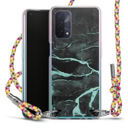 New Carry Case Transparent Stoff colourful/silber