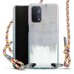 New Carry Case Transparent Stoff colourful/silber