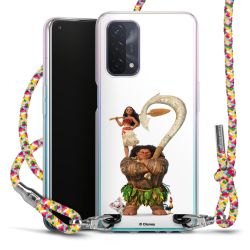 New Carry Case Transparent Stoff colourful/silber