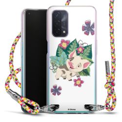 New Carry Case Transparent Stoff colourful/silber