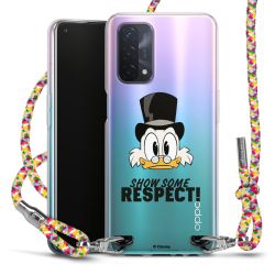 New Carry Case Transparent Stoff colourful/silber