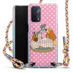 New Carry Case Transparent Stoff colourful/silber