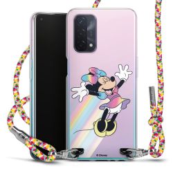 New Carry Case Transparent Stoff colourful/silber