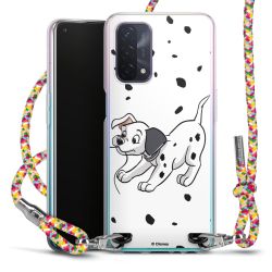 New Carry Case Transparent Stoff colourful/silber