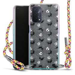 New Carry Case Transparent Stoff colourful/silber