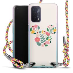 New Carry Case Transparent Stoff colourful/silber