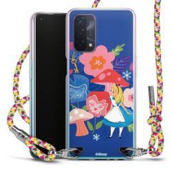 New Carry Case Transparent Stoff colourful/silber