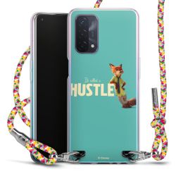 New Carry Case Transparent Stoff colourful/silber