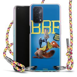 New Carry Case Transparent Stoff colourful/silber