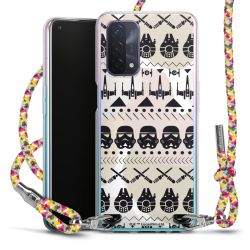 New Carry Case Transparent Stoff colourful/silber