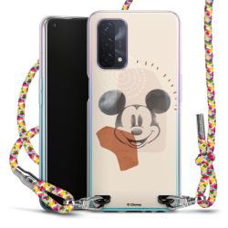 New Carry Case Transparent Stoff colourful/silber