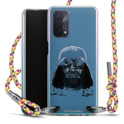 New Carry Case Transparent Stoff colourful/silber