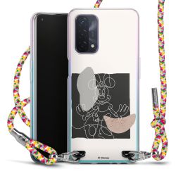 New Carry Case Transparent Stoff colourful/silber