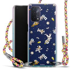 New Carry Case Transparent Stoff colourful/silber