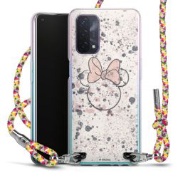 New Carry Case Transparent Stoff colourful/silber