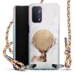 New Carry Case Transparent Stoff colourful/silber