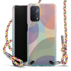 New Carry Case Transparent Stoff colourful/silber