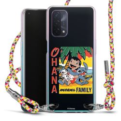 New Carry Case Transparent Stoff colourful/silber