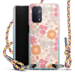 New Carry Case Transparent Stoff colourful/silber