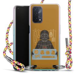 New Carry Case Transparent Stoff colourful/silber