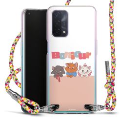 New Carry Case Transparent Stoff colourful/silber