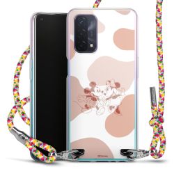 New Carry Case Transparent Stoff colourful/silber