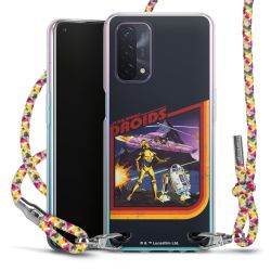 New Carry Case Transparent Stoff colourful/silber