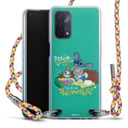 New Carry Case Transparent Stoff colourful/silber