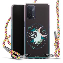 New Carry Case Transparent Stoff colourful/silber