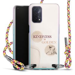 New Carry Case Transparent Stoff colourful/silber