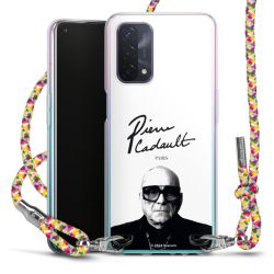 New Carry Case Transparent Stoff colourful/silber