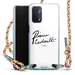 New Carry Case Transparent Stoff colourful/silber