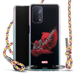 New Carry Case Transparent Stoff colourful/silber